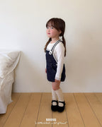 【BANANAJ】lace suspender dress