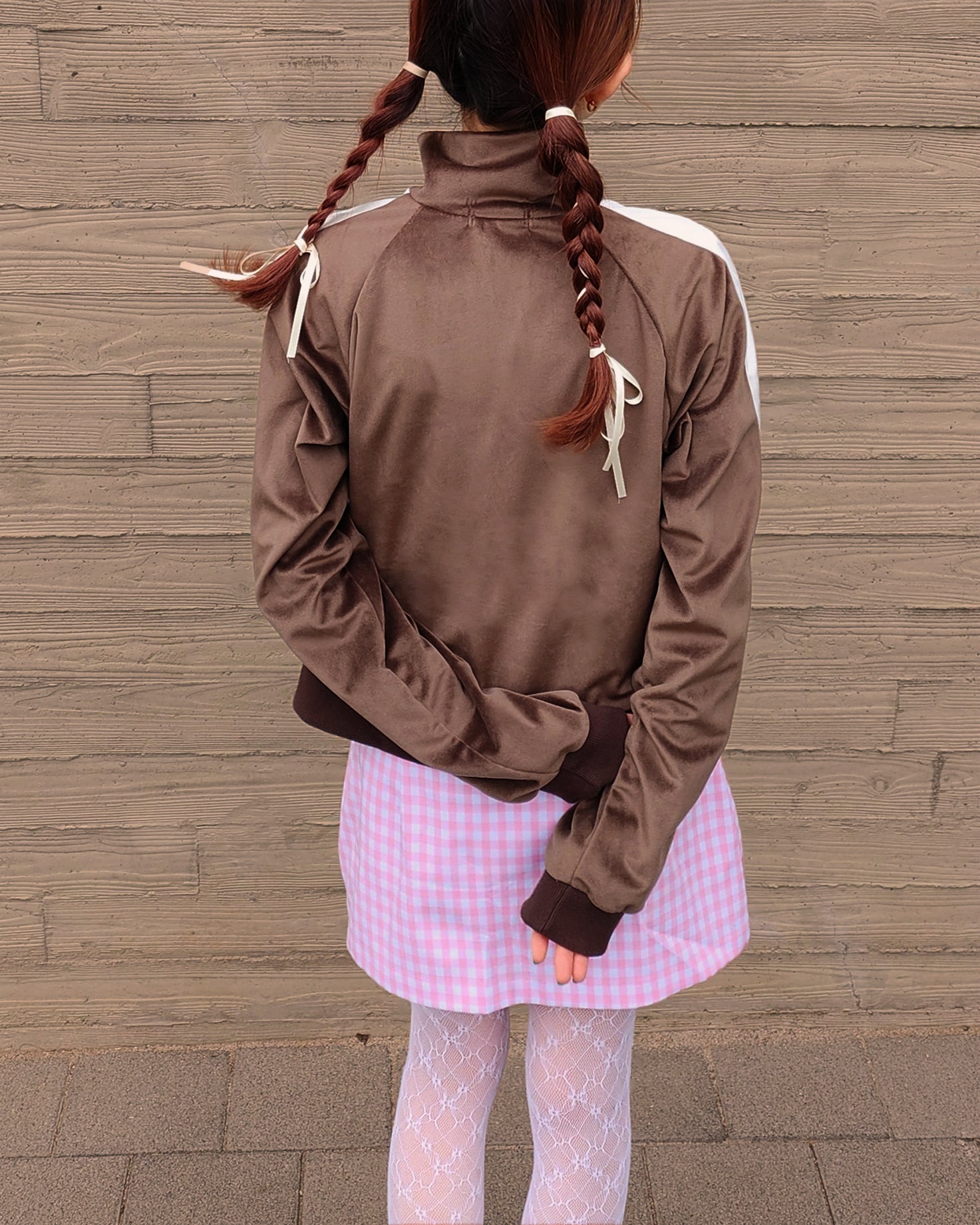 velvet track jacket