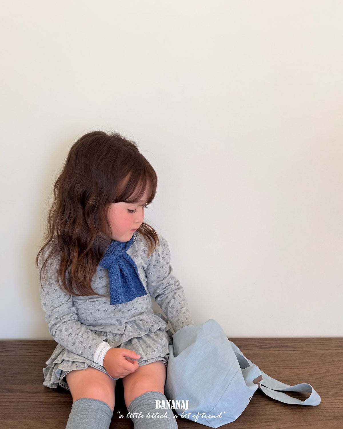 【BANANAJ】cotton candy scarf