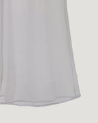 sheer frill camisole dress