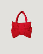 big ribbon padding bag
