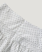 dot frill balloon mini skirt