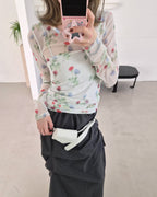faux leather pouch belt