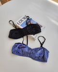 satin shirring short bustier