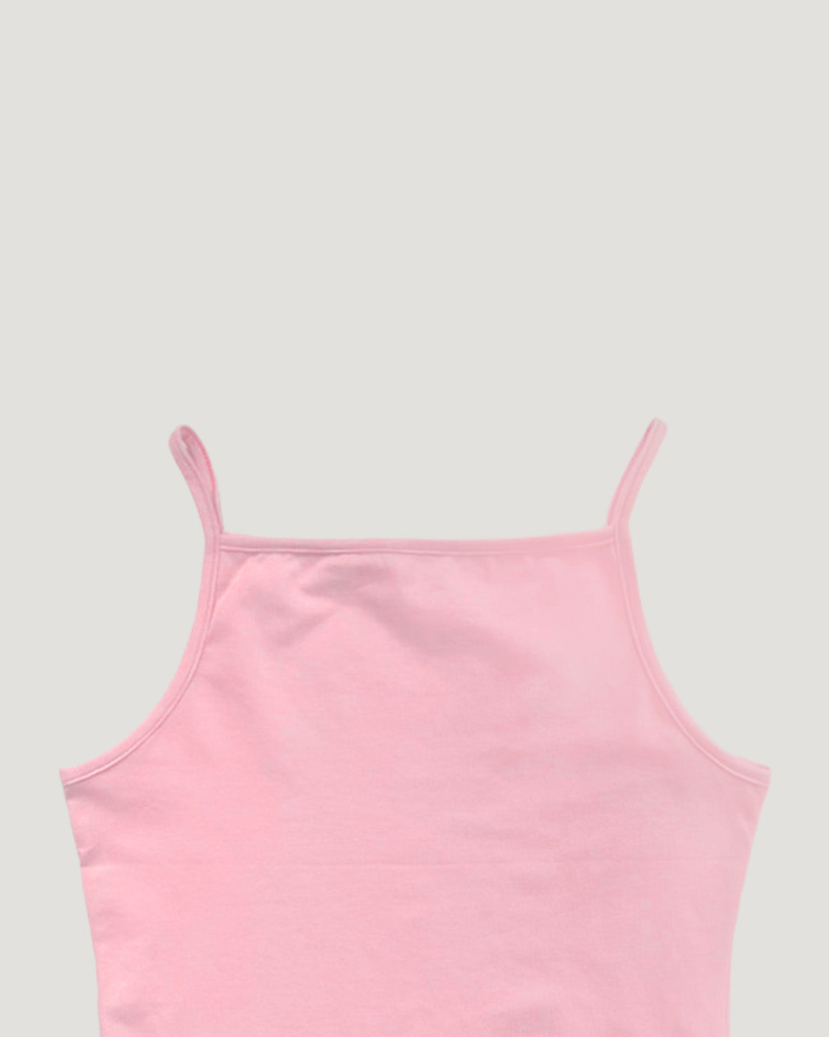 square neck basic color camisole