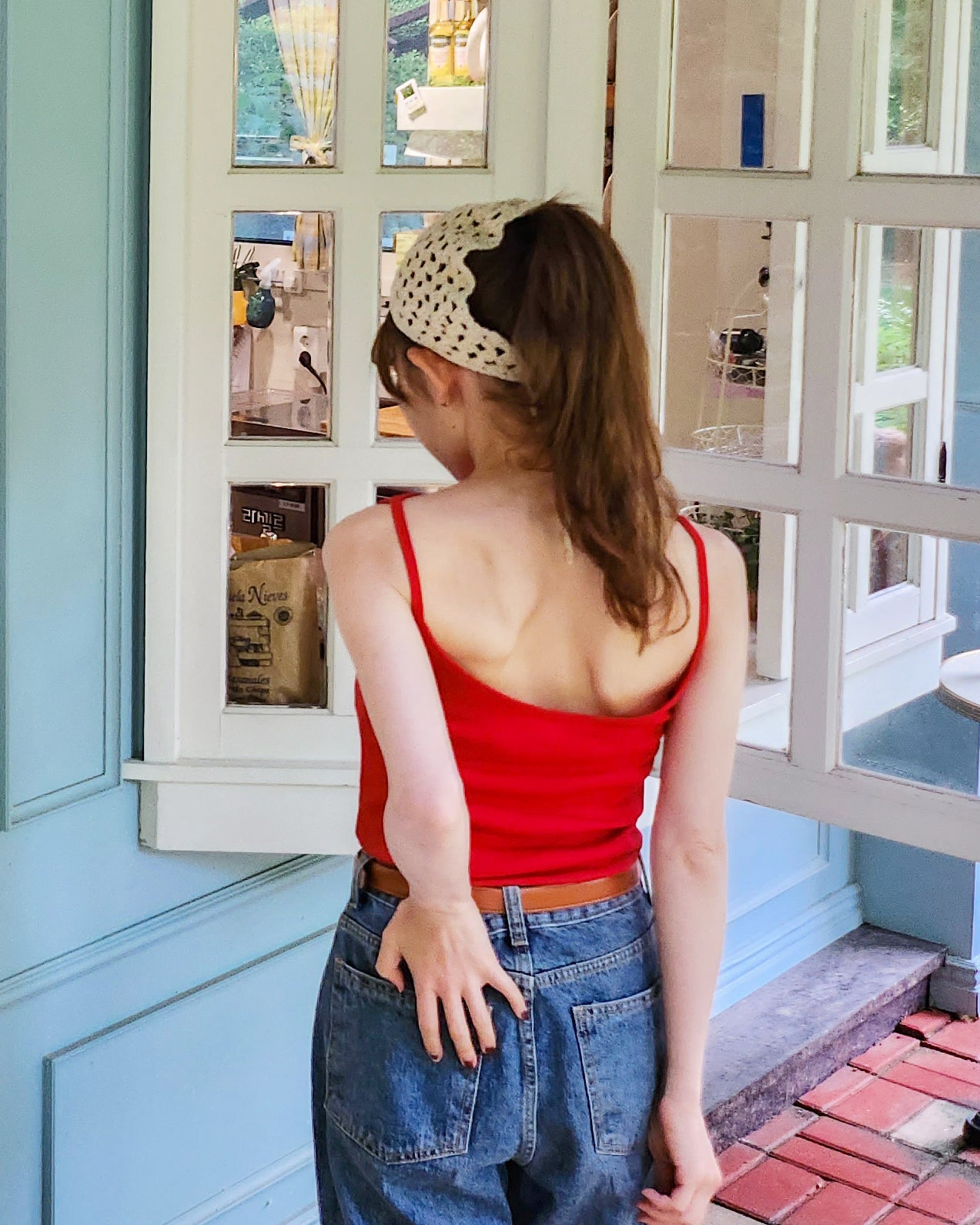 back open camisole