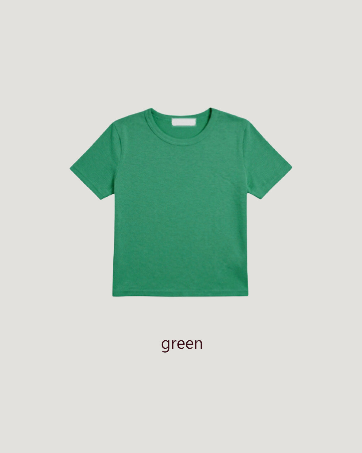 basic color rayon T (1pcs)