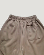 red line wide track pants