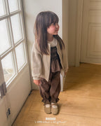 【BANANAJ】waffle jacket