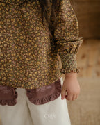 【OREN】rivka frill blouse
