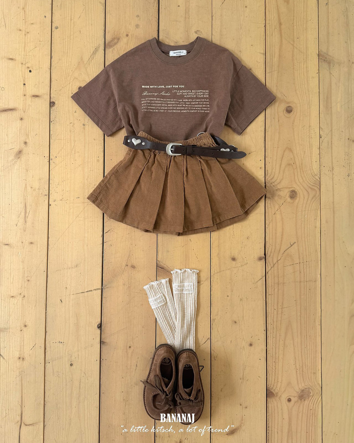 【BANANAJ】pia corduroy skirt