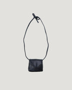 faux leather pouch belt