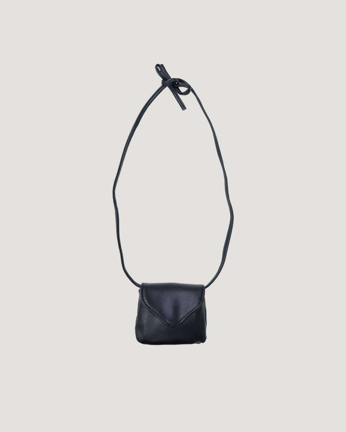 faux leather pouch belt