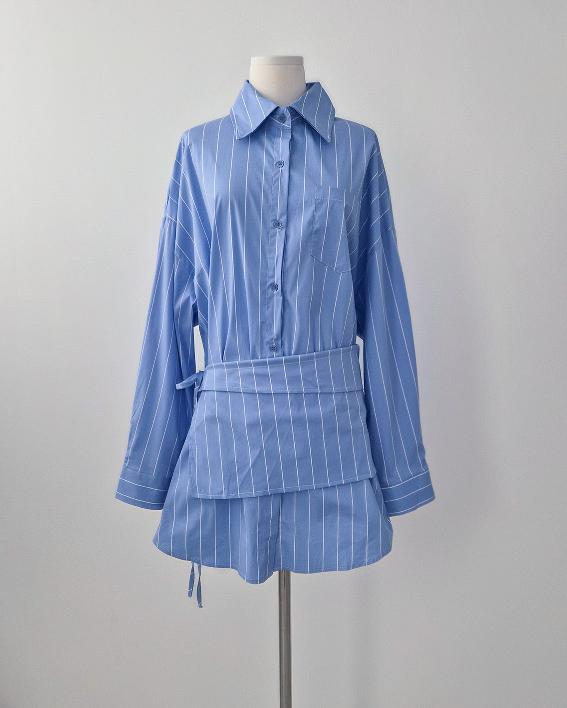 stripe layered shirts