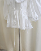 big collar volume blouse