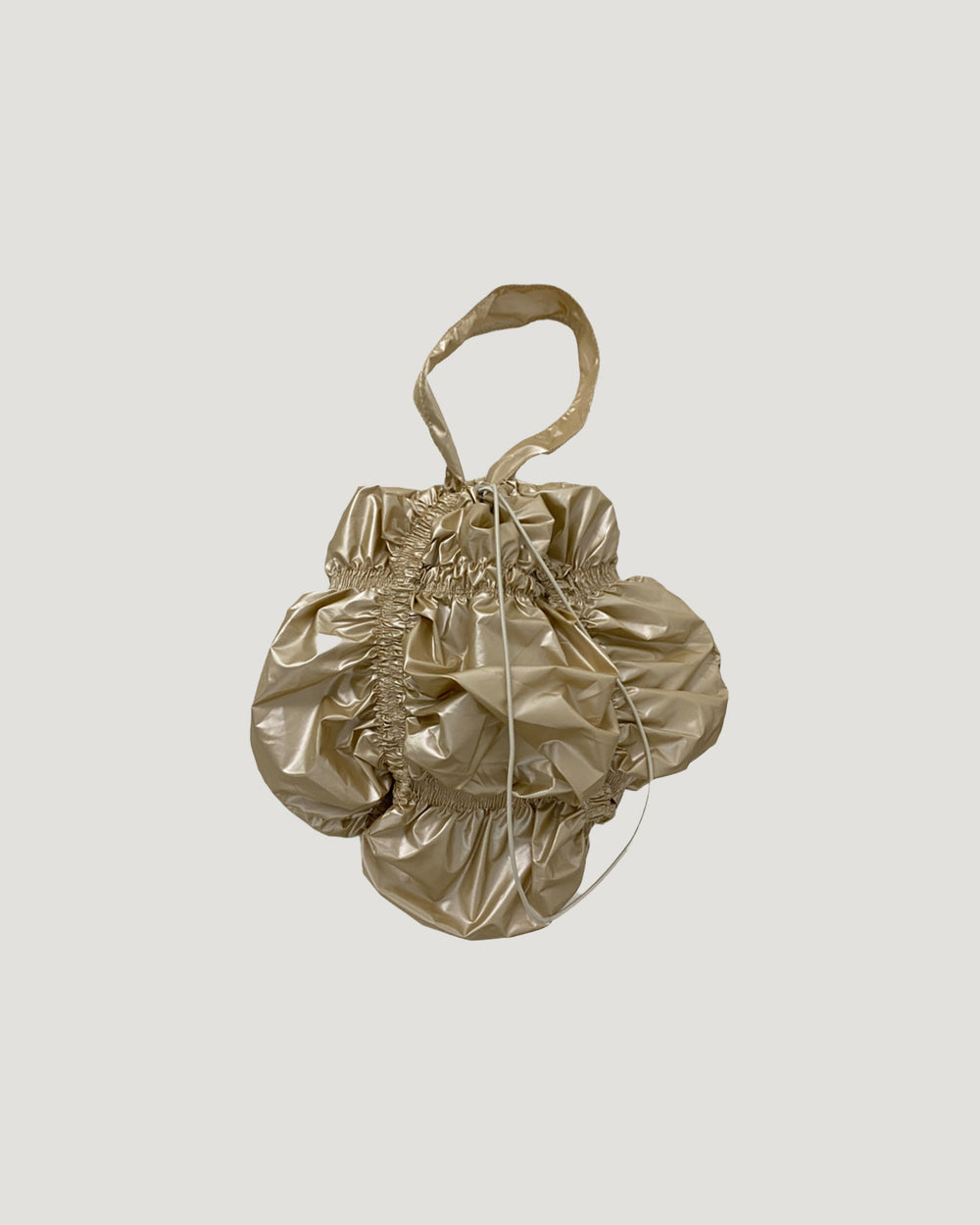 shirring string bag