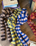 【OREN】ambre striped muffler