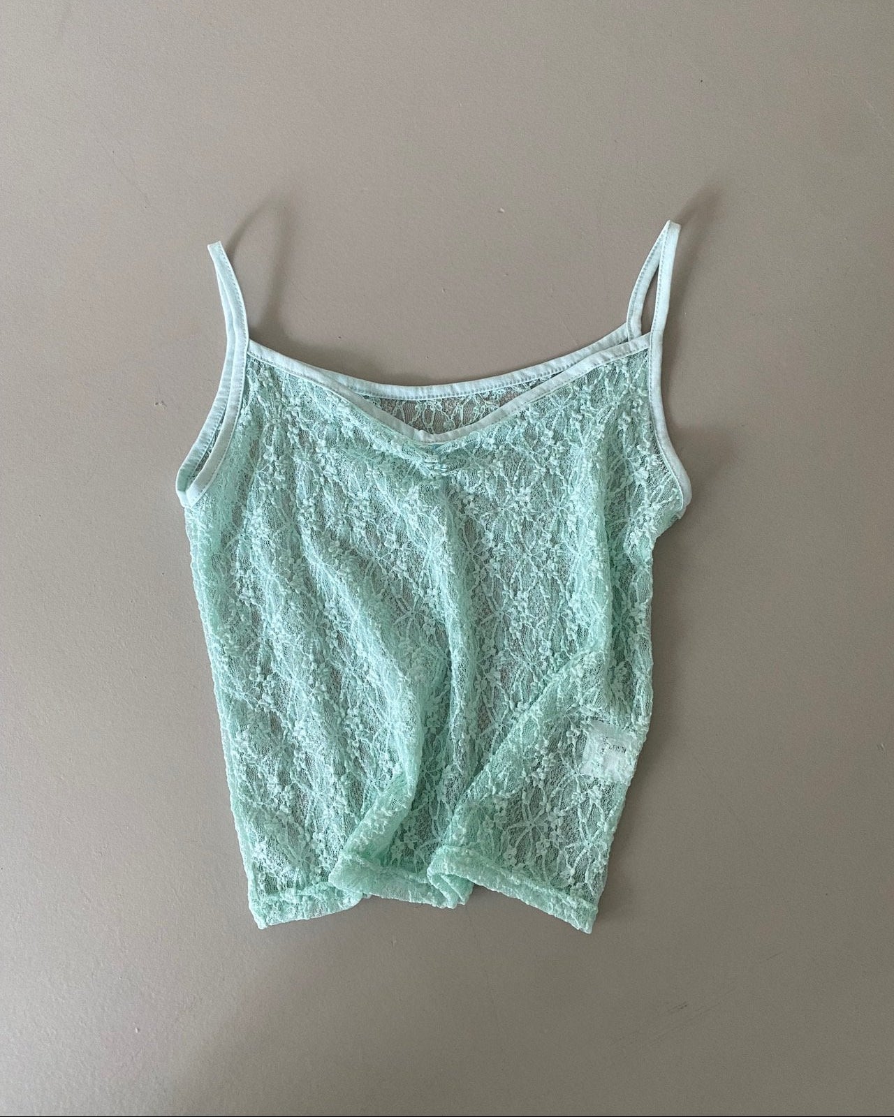 lace sheer camisole