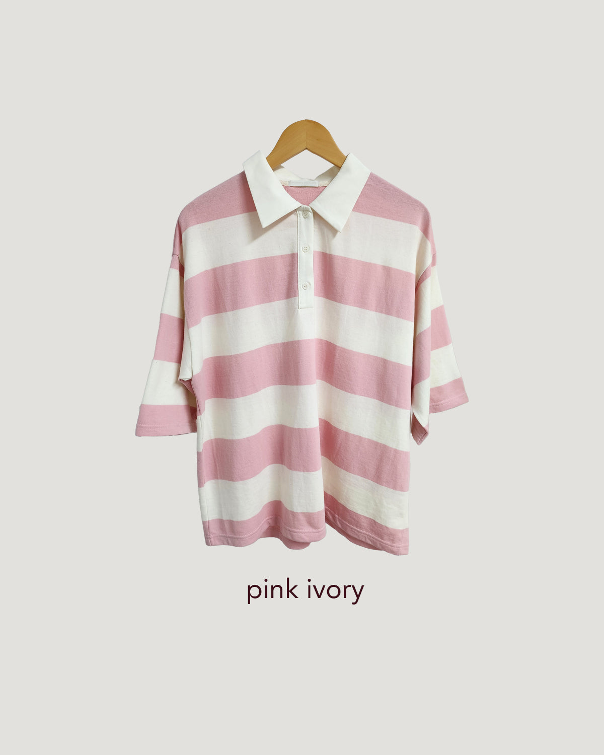 stripe rugger T